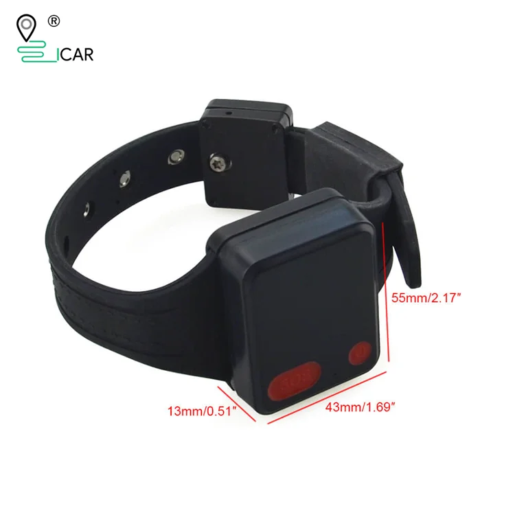 IK151 4G LTE GT06/TQ/808 GPS трекер перезаряжаемый аккумулятор 750 мАч браслет устройства для домашнего мониторинга условно-досрочно освобожденного