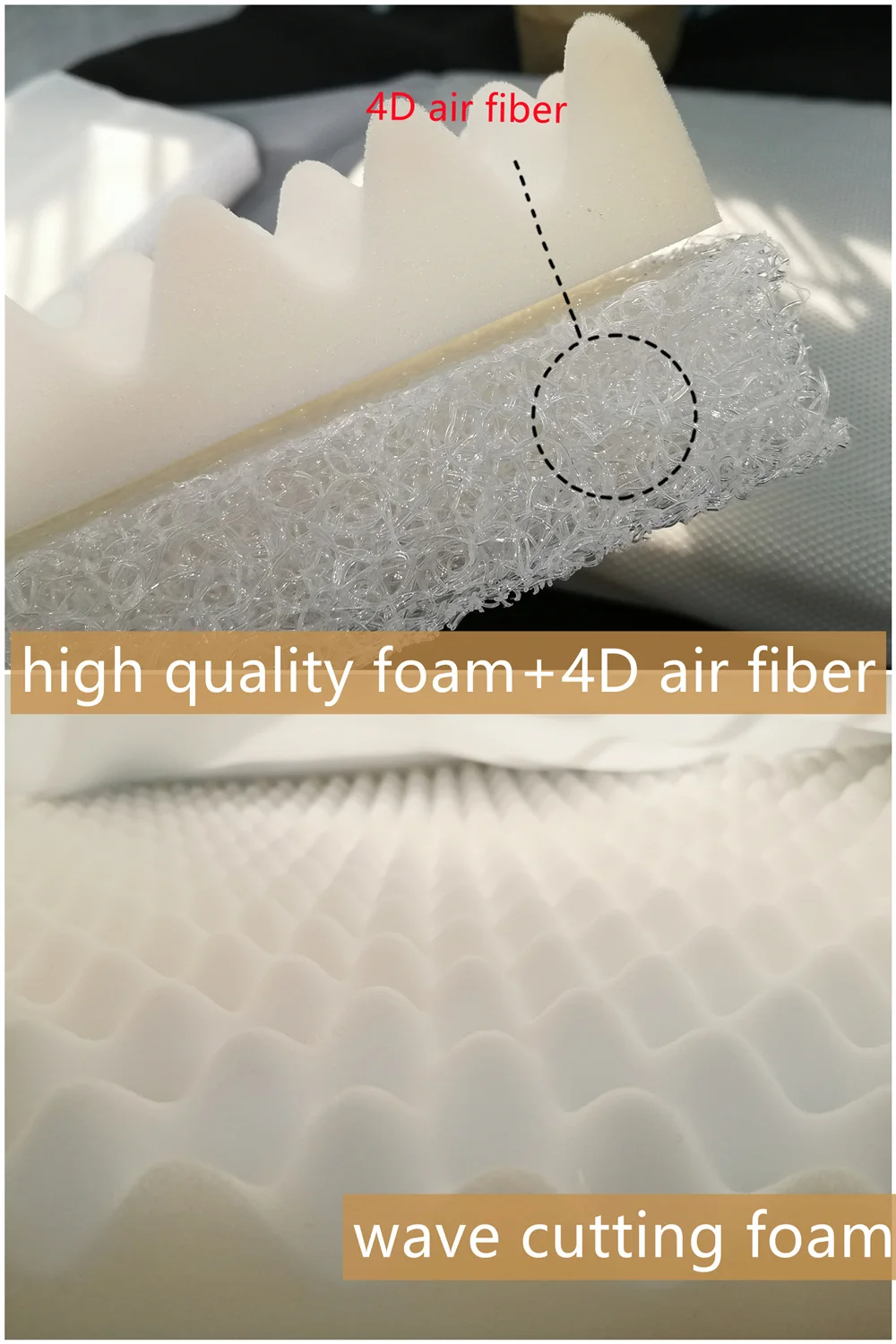 Wholesale Outdoor Travel foldable sponge mattresses Charcoal foam tri-fold mattress