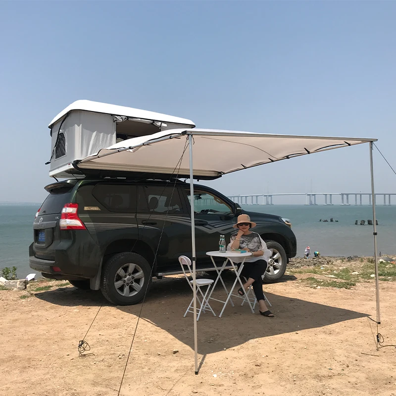 
Car roof tent Triangle rack new for side awning hard shell car tent roof top 