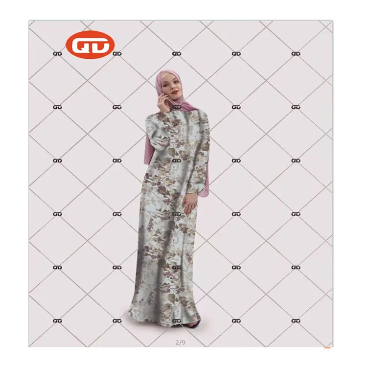 New arrival  products Muslin Fabric 100% Polyester  CEY print fabric for women dress material