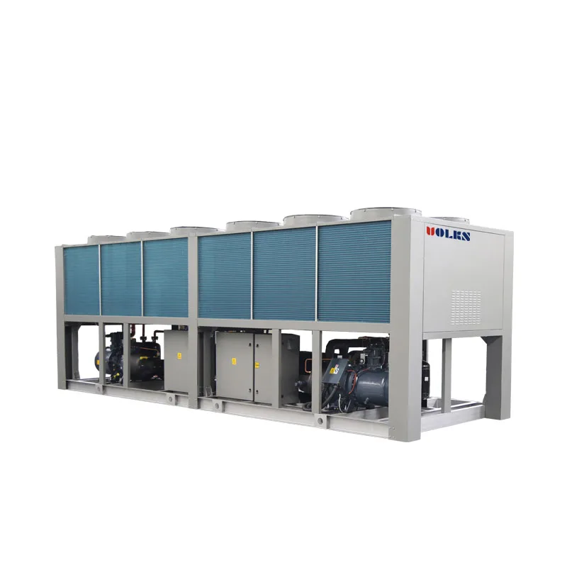 Low Power Consumption 180kw/250KW/320kw/1180kw 50ton/70tons/90ton/300tons Screw Air Cooled Water Chiller