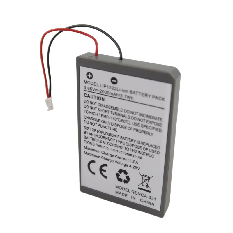 3.7V 1000mAh 2000mAh LIP1522 Li-ion Battery Replacement for PS4 Playstation Station 4 Game Console Battery