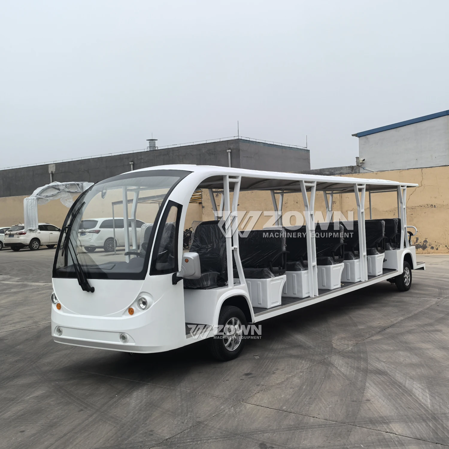 Electric sightseeing bus 23 passenger city vehicle electric mini sightseeing bus vehicle tourist sightseeing vehicle