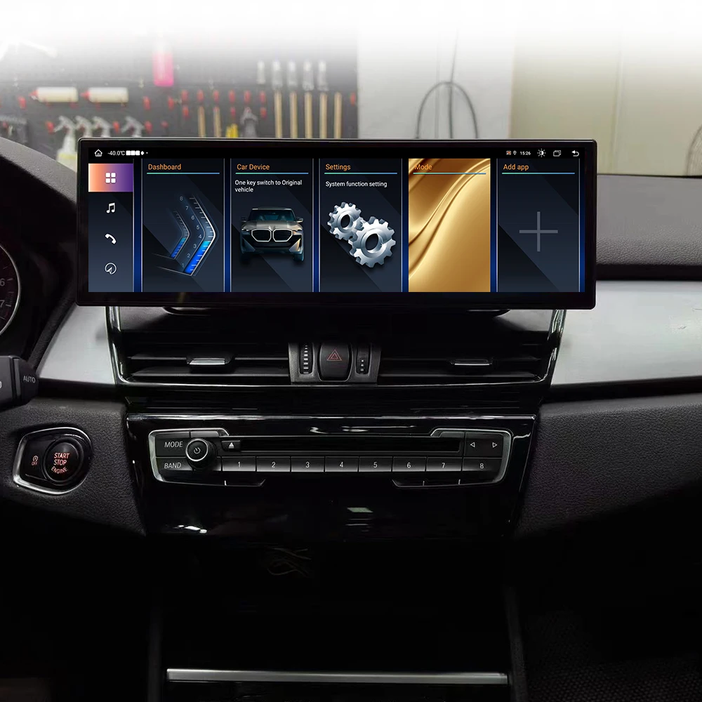 ID8 14.9 Inch Android13 Carplay For BMW 2 Series F45 F46 NBT EVO Car Multimedia Player GPS Navigation Auto Radio Screen Headunit