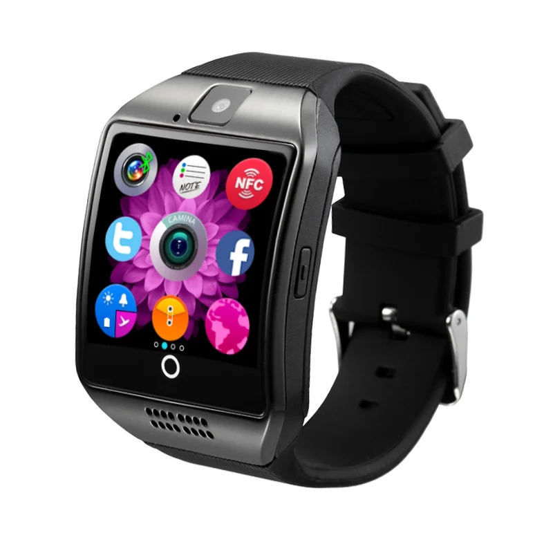 New Hot Q18 sport watch smart TF Card Phone GSM Camera health watch smart for Android wearable devices phone smart watch