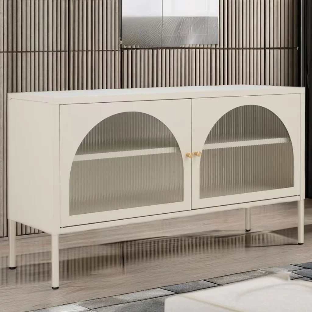 Metal TV Cabinet Units Luxury Storage Cabinet TV Stand Modern Furniture for Living Room Home Bedroom Furniture 30-45 Days 50PCS