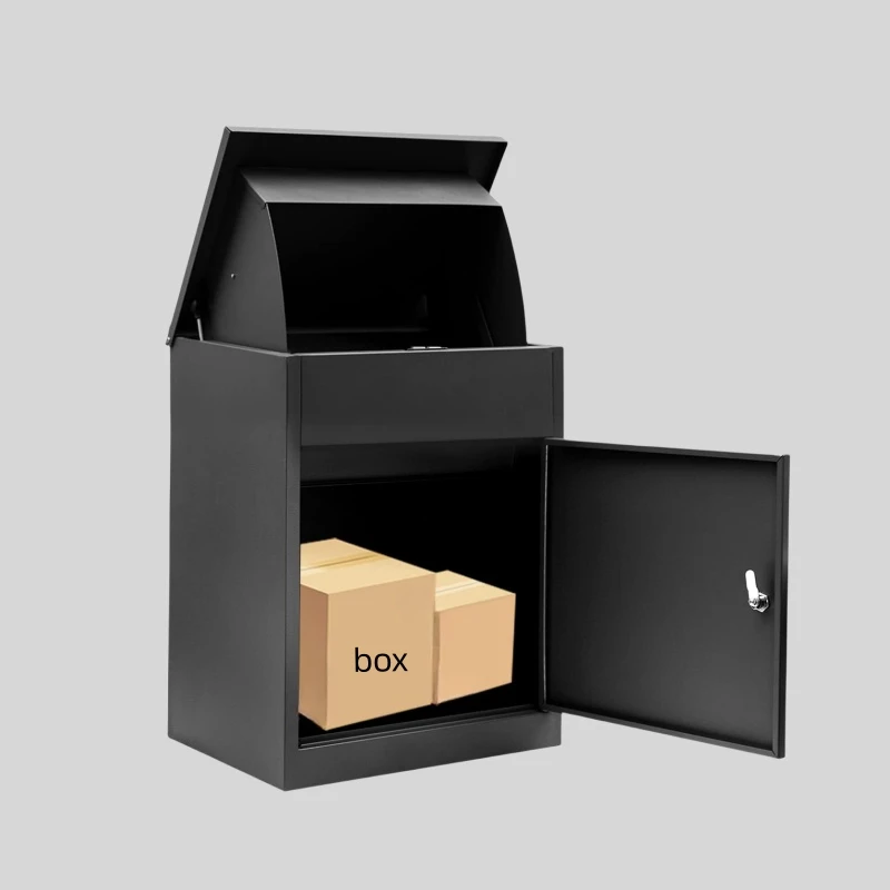 Outdoor Parcel Letter Delivery Box Sheet Metal Parcel Box For Mail And Parcel