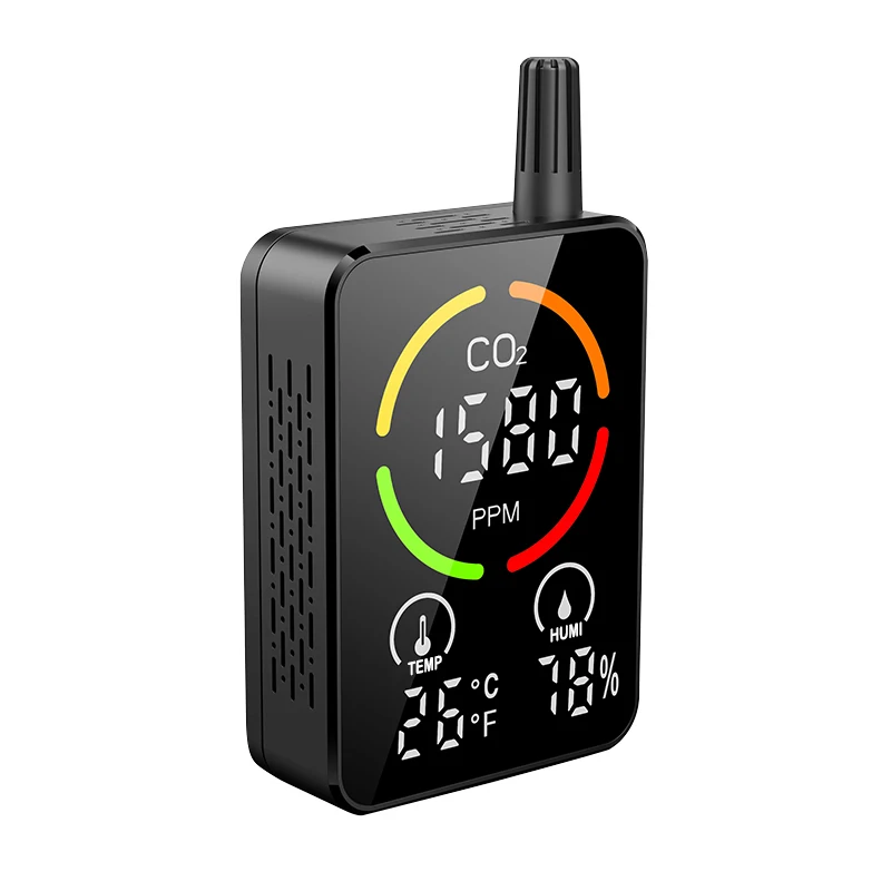 High Precision Sensor Automatic Carbon Dioxide Analyzer Detector Air Quality Detector  CO2 sensor Comfortable Environment