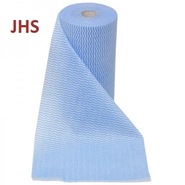 50Pcs/Roll Disposable Breakpoint Wood Pulp Kitchen Towels Cleaning Cloth Glasses Dish Wipes  China Manufacturer