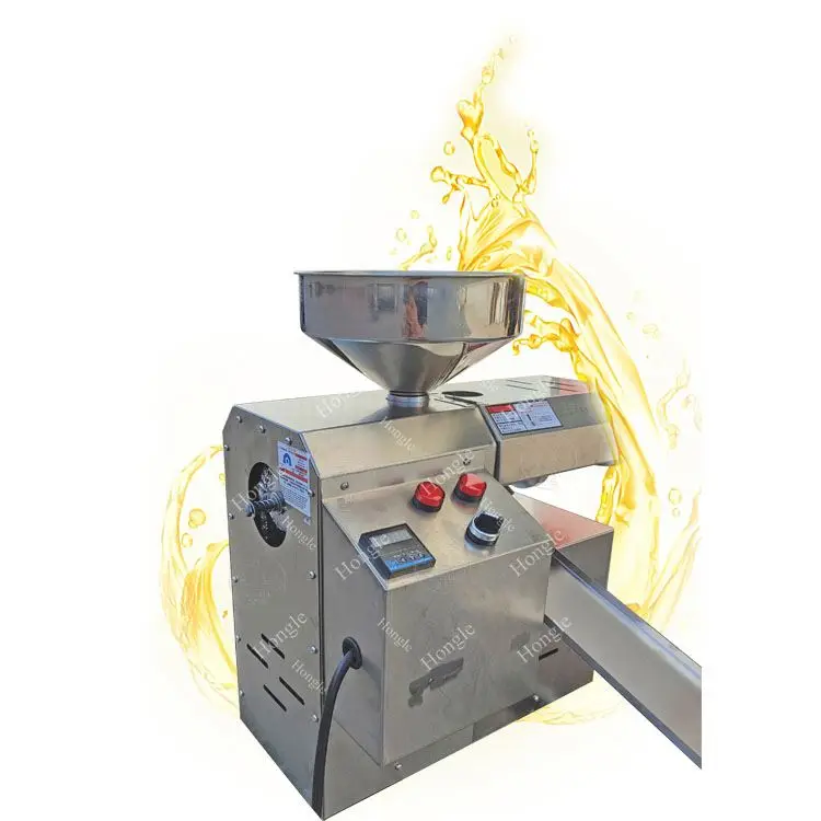 Flaxseed Screw Cold Press Mustard Prickly Pear Seed Oil Mill Machine