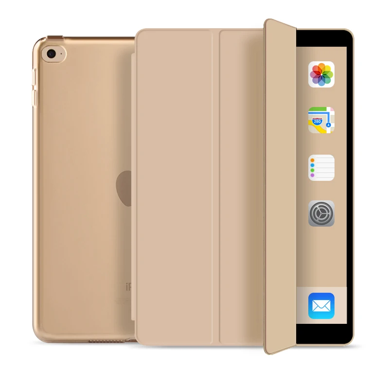  PSG Cover PC+PU Leather Protection Skin for iPad Mini 4 Case Tablet