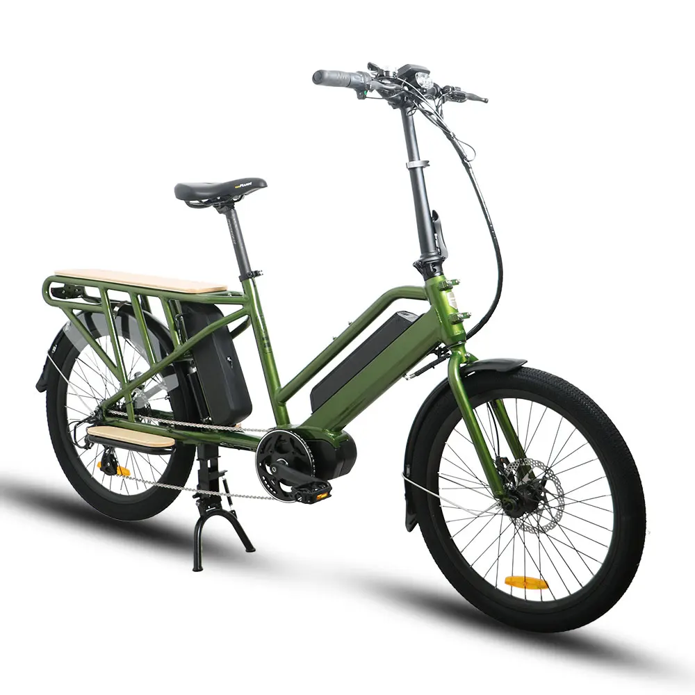 США 2 колесный грузовой велосипед Байк способный преодолевать Броды 48v 500w