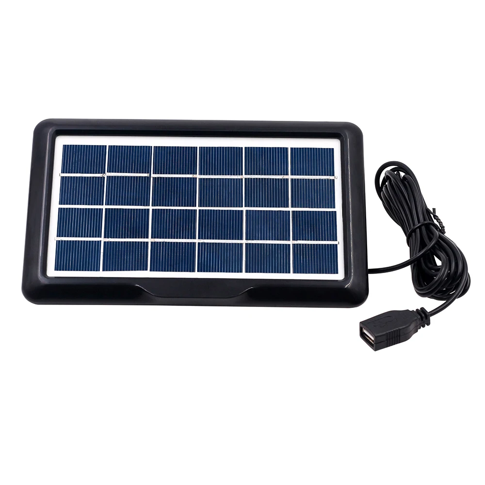 High Efficiency Solar Panel Wholesale Portable Mini Solar Panel 2W 6V Low Price Solar Panel Charger for Mobile Phone Charging