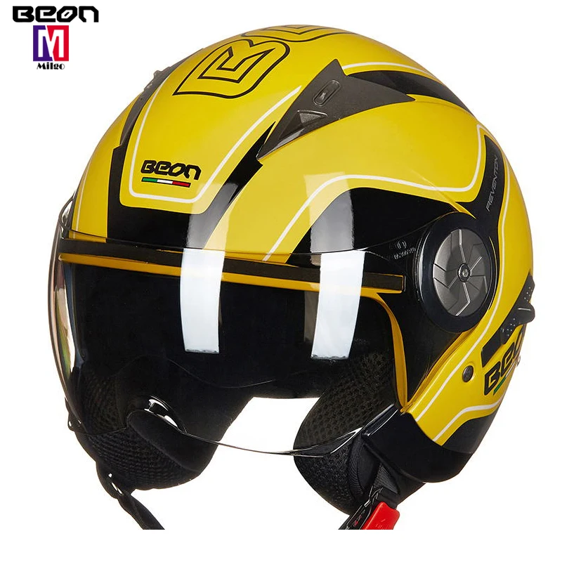BEON B-216 ece r2205 blue safety helmet american superman motorcycle helmet with double visors