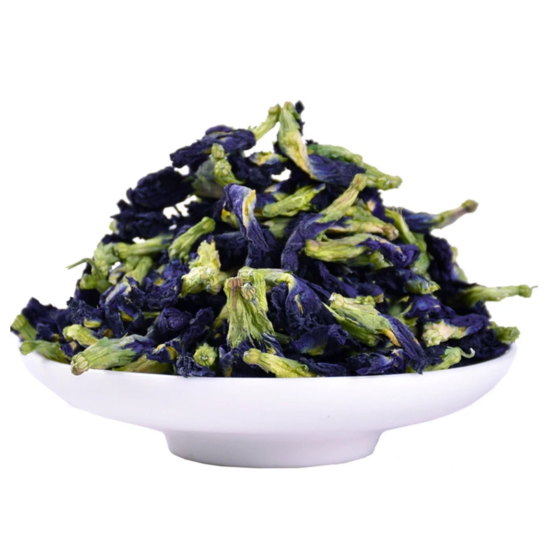 Butterfly Pea Flowers for Drinks Food Coloring, Purple Dried Herbal Flowers Ternatea, Non-GMO, Vegan Caffeine Free