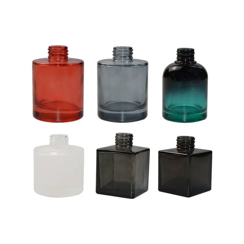 200ml Essential Oil Bottle Ceramic Round Home  Perfume Bottle Minimalism Reed Diffuser Bottle