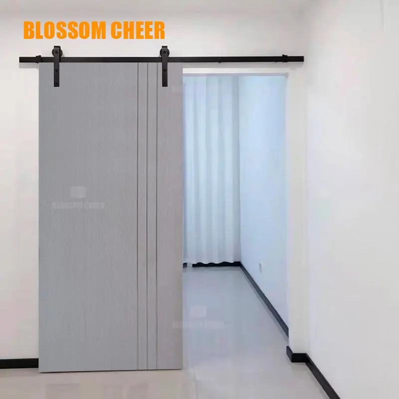 Factory WPC with Frame Top Fashion Interior Barn Slide Foam Flush Foshan China Waterproof Decoration Graphic Design Professional