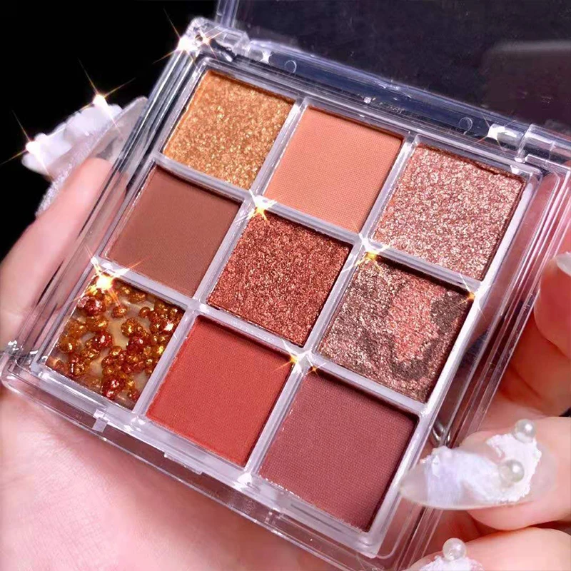 Cosmetics Manufacturers Private Label OEM Wholesales Shimmer Cosmetic Makeup High Pigmented Eyeshadow Palette