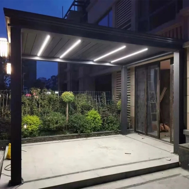 Garden Patio Swimming Pool Balcony Pergola Roof Shading Aluminium Canopy Gazebo Pergola