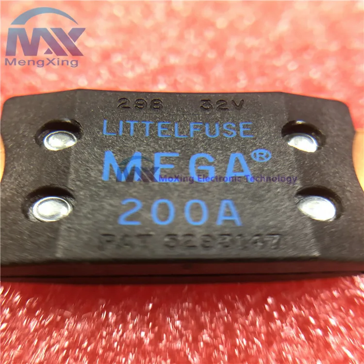  Littelfuse автомобильный Мега предохранитель 0298200 а 32 В задержка времени медленный выдув.
