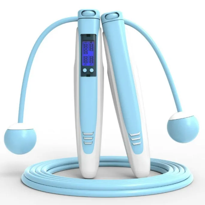 Customized Jump Rope with Counter Digital Cordless Heavy Pvc YC-UTDO253 3 M (personal) CN;ZHE Unisex 0.5KG UTDO