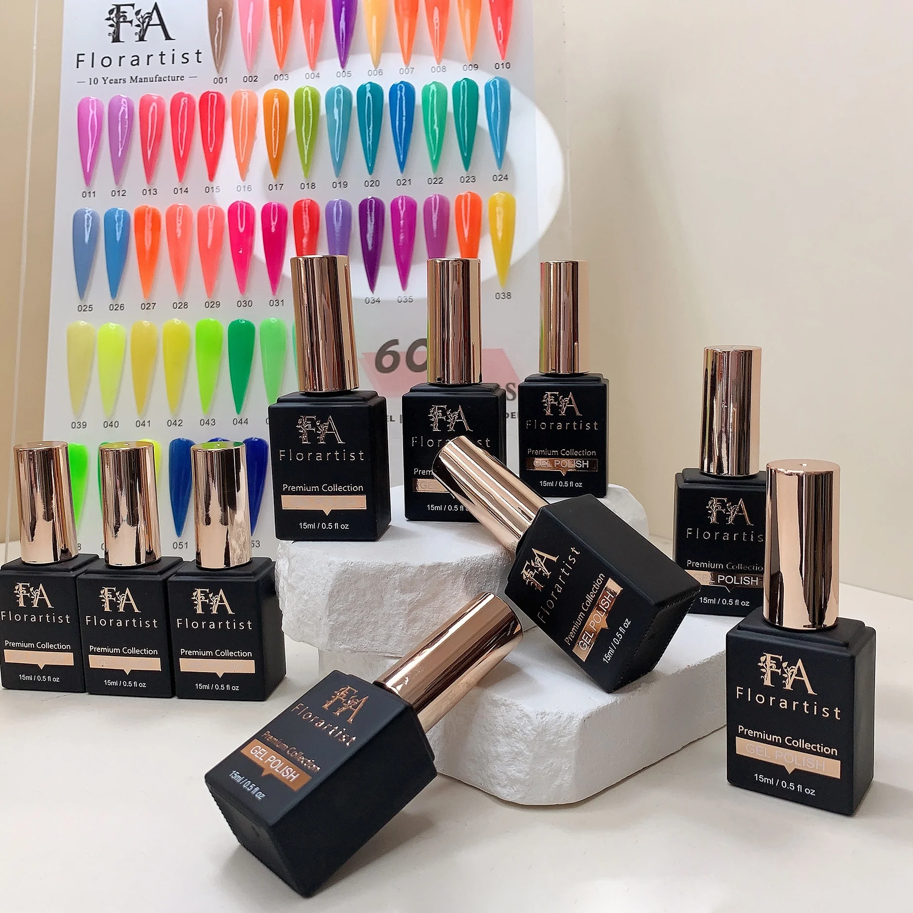 Oem Odm 5Ml To 20Ml Gel Polish Create Your Own Brand Gel Polish Without Crack