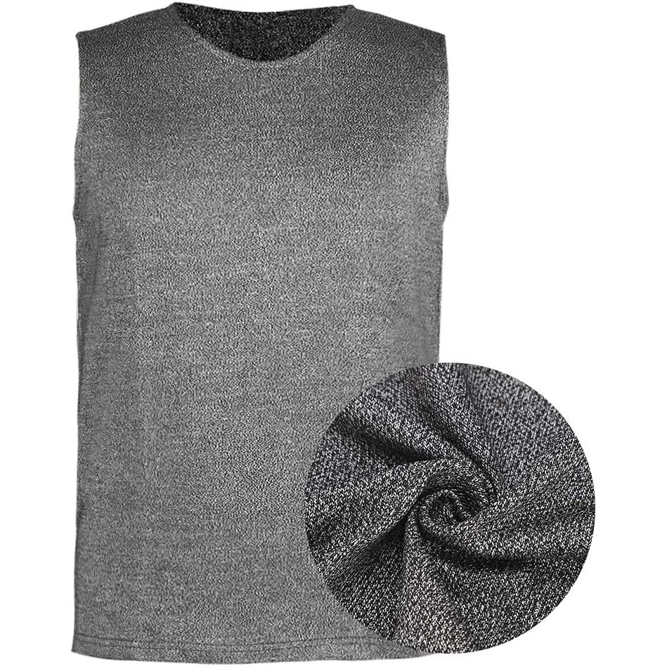 Cut-доказательство жилет дышащий серый HPPE специальный материал Противо-сокращающиеся ботинки устойчивые к истиранию повреждению проколу безопасности жилет нож доказательство одежда