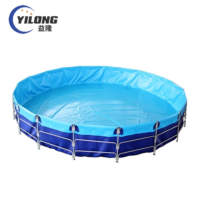 Tarpaulin Liner Aerators Fish Farming Ras Biofloc System Aquaculture Equipment