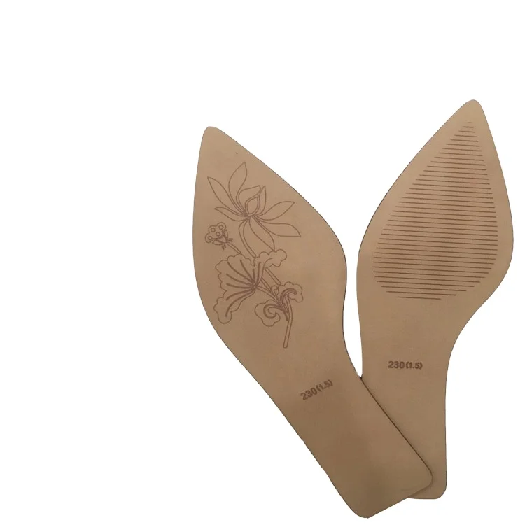 China factory high quality flexible light weight rubber sole sheet