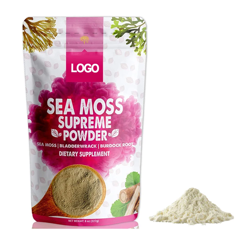 Amazon Hot Sale High Quality Private Label Joints Support Skin Care Sea Moss Powder
