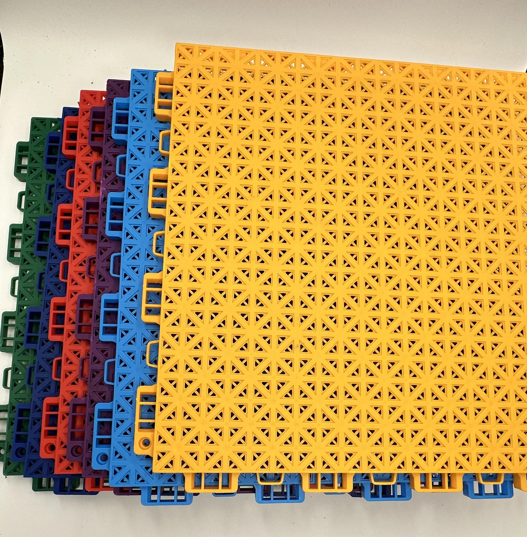 Уличное пластиковое покрытие для баскетбольной площадки