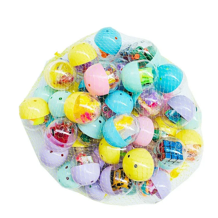 Hot Selling Promotional Capsule Toy 47*55 MM Round Surprised Doll Toy Dinosaur Egg Toy for Vending machine