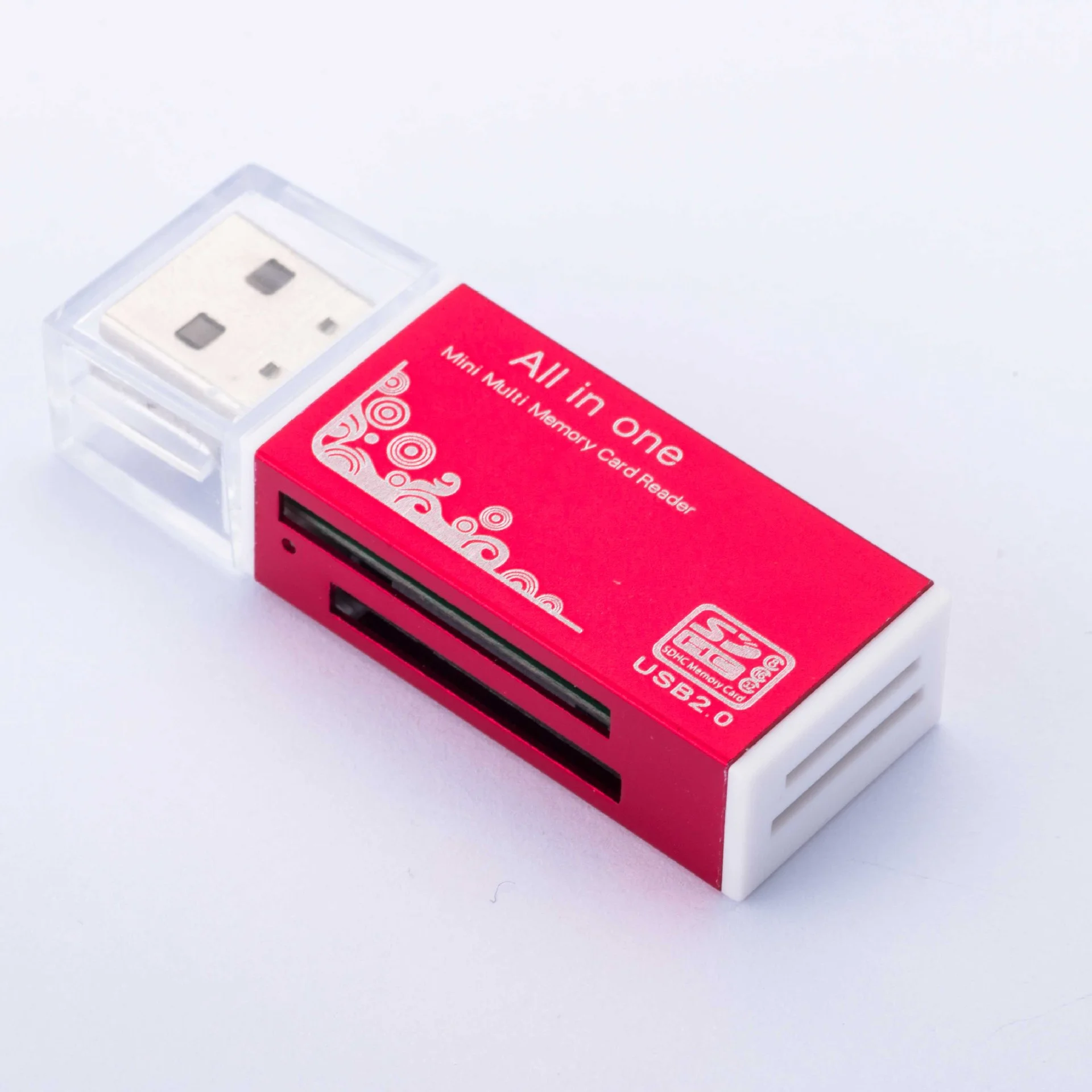 Оптовая продажа USB кардридер из алюминиевого сплава многофункциональный совместимый