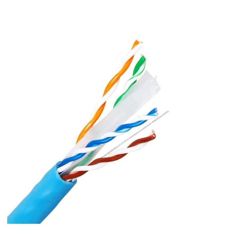 Chinese Manufacturer Solid CCA 23AWG 1000ft 305m Lan Utp Cat6 Cable Price