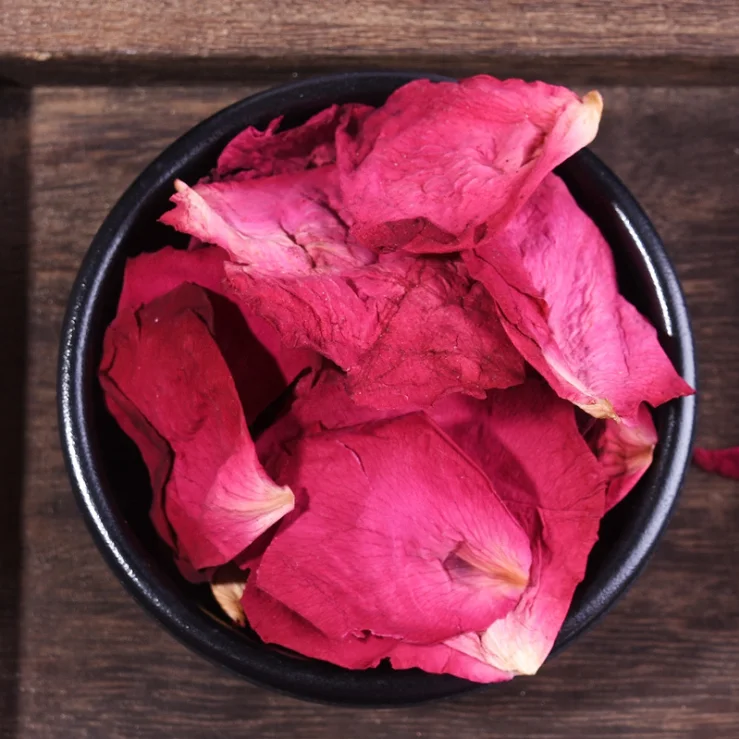 Factory Price  Rose Petal Tea Fragrant Dried Rose Petals