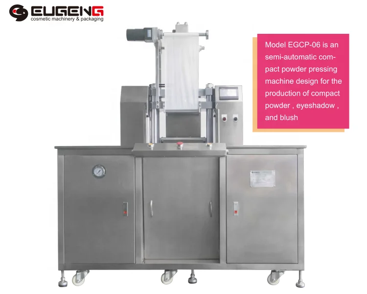 Полуавтоматическая компактная машина для прессования пудры, машина для прессования пудры для макияжа, машина для прессования теней