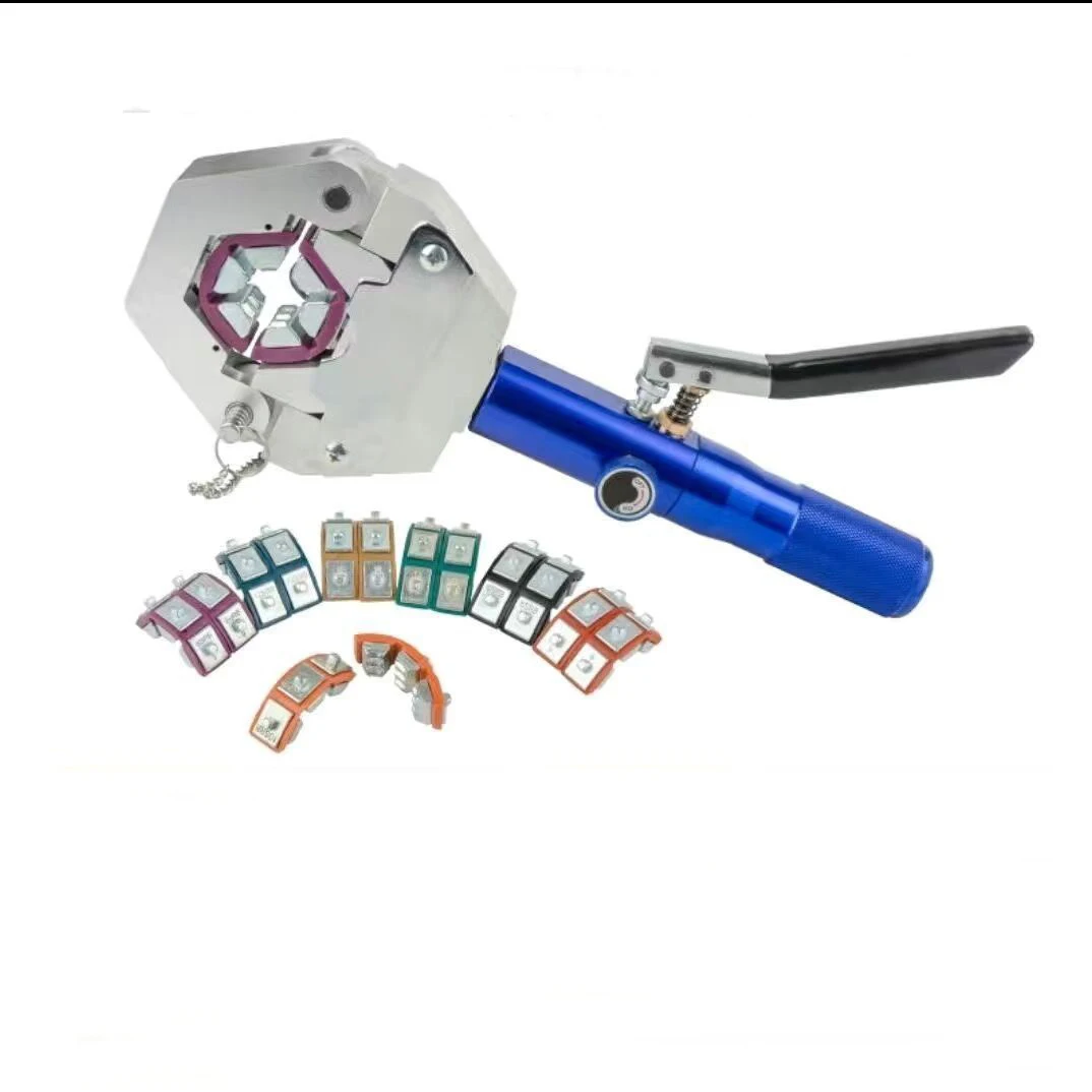 Small Hydraulic Crimping Machine Pipe Joint Clamp Type Manual Cold Air Pipe Opener