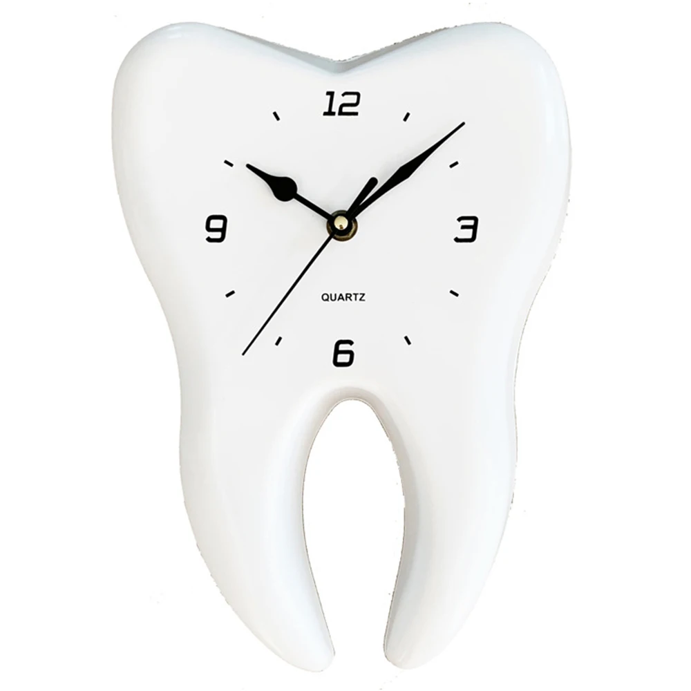 home decorative quartz silent teeth shape fancy design wall clock