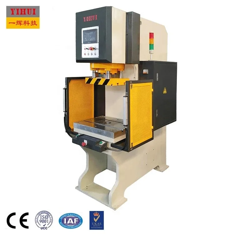 Servo  C Frame Single Action Hydraulic Press To Punch Rivet With Light  Duty