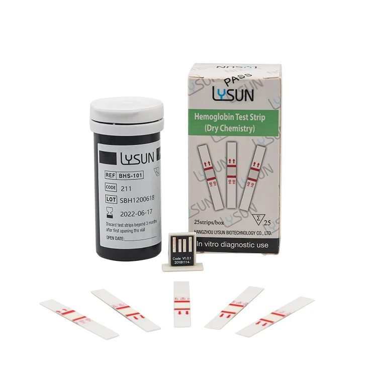 Health Equipments HB Meter Hemoglobin Test Equipment Hemoglobin Test Strips BHS-101
