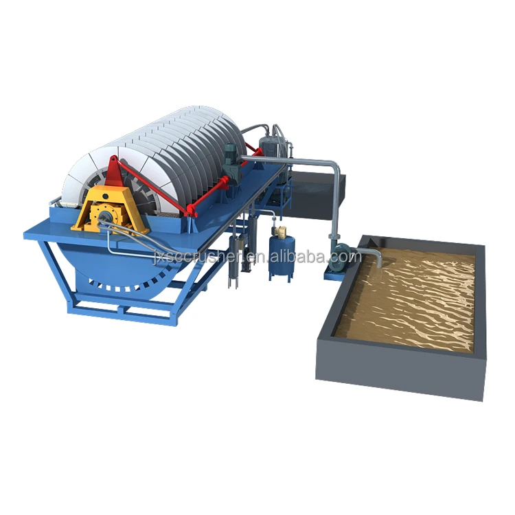 High Efficiency Solid Liquid Separation Concentrate Equipment Mining Disc Vacuum Filter