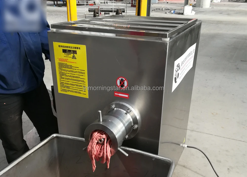 Automatic 304 stainless steel commercial chopper electric mincer power frozen meat grinder crushing crusher machine