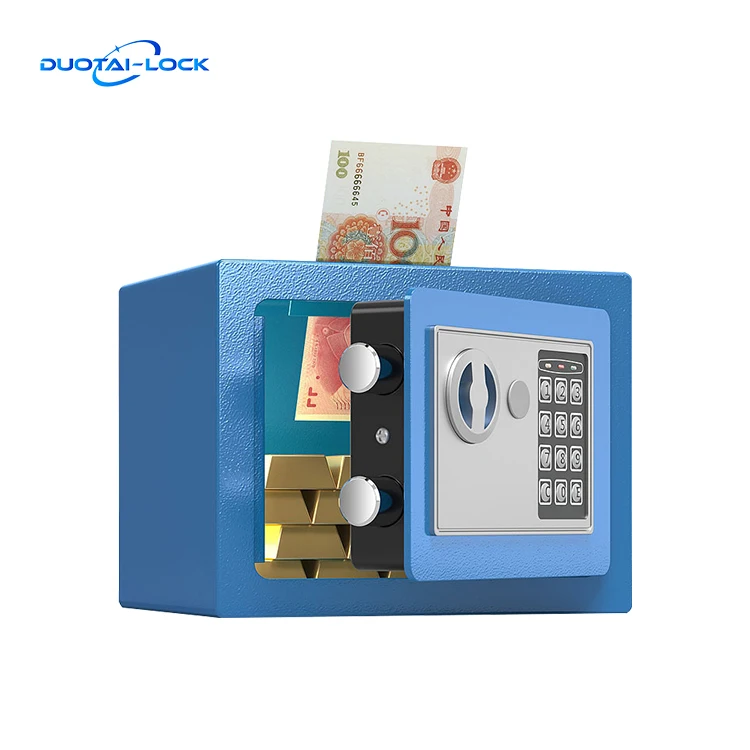 High quality security portable mini safe box hotel   safety locker money safe electronic box