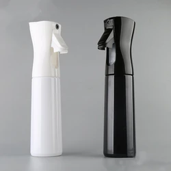 Continuous Spray Water Bottle, 12 Oz Hair Mist Sprayer  Ultra Fine, Aerosol,Solvent & BPA Free Clear Pressurized Mister