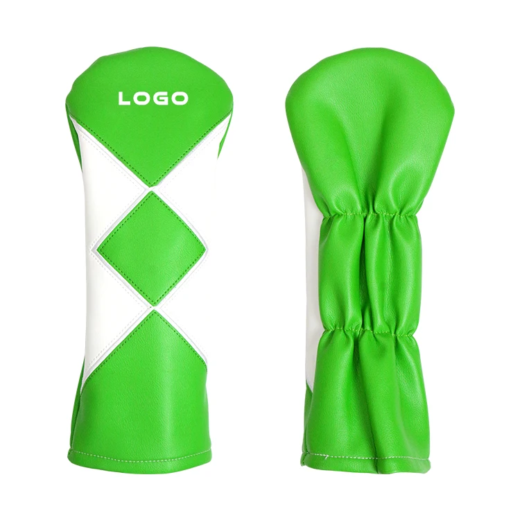 New Design Customized Golf Wood Head Covers PU Leather Right Hand Golf Headcovers With Cheaper Price