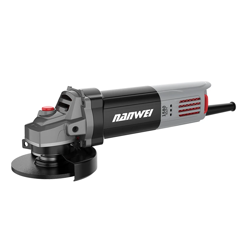 NANWEI Power Tools AC Angle Grinding Machine Cable length 1.9 meters Grinder With Cord Handheld Lightweight