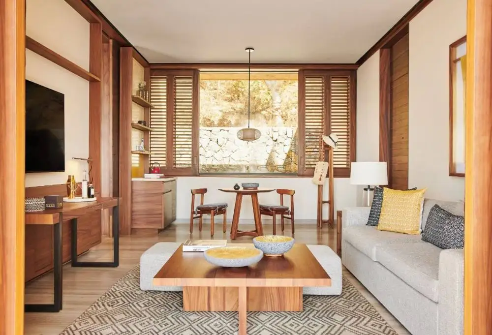 Hothotel Modern Hotel Bedroom Sets Contemporary Wood Furnitureroom Furniture for 5 Star Solid Wood Project Case Youth Bedroom