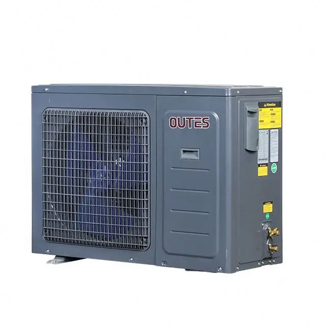 8KW DC Inverter R410a R32 EVI House Cooling Heating CE A++ Energy Label with WiFi Air source hot Water heater Split Heat Pump