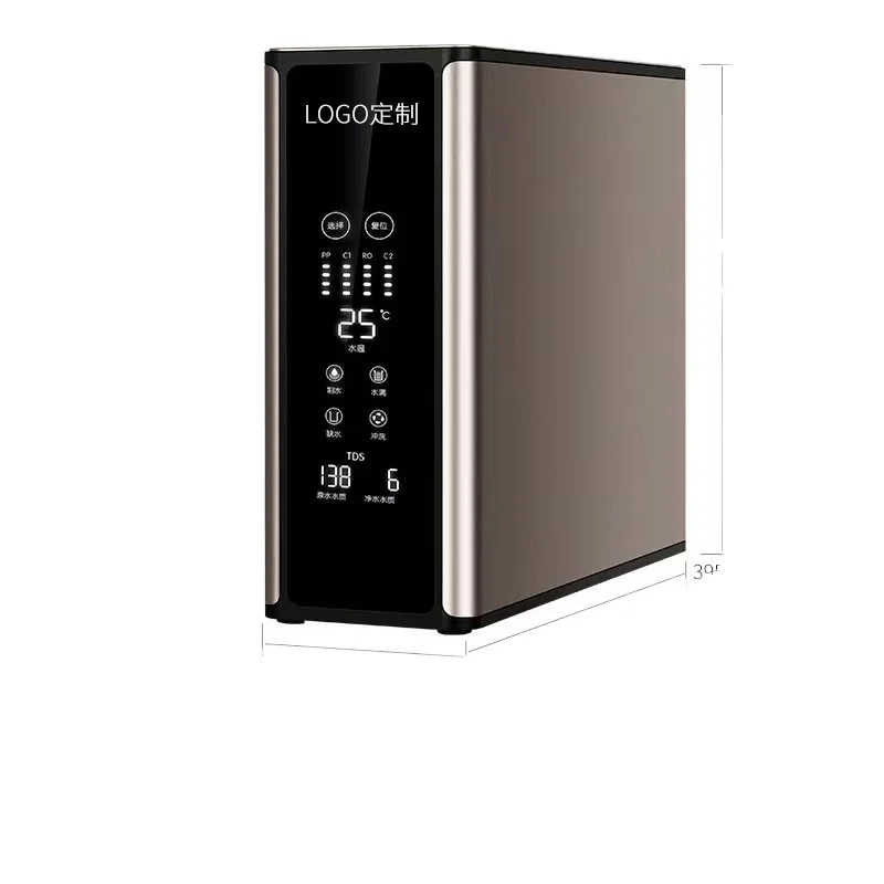 Home kitchen straight drink water dispenser RO reverse osmosis membrane tap well water filter water purifier wholesale