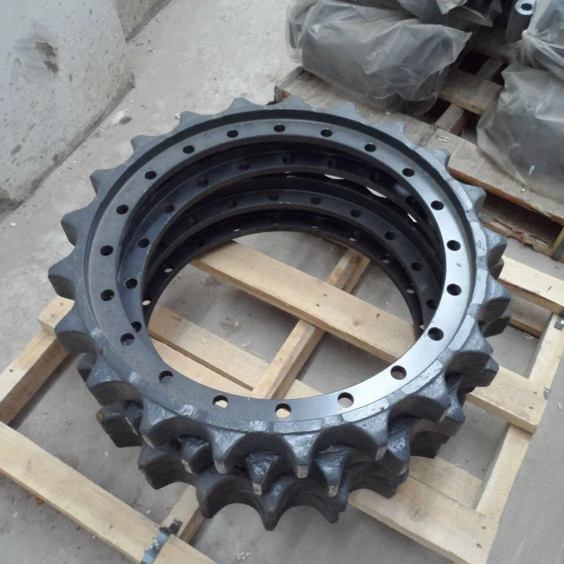 OEM под заказ песочный литой серый ковкий стальной конический зубчатый